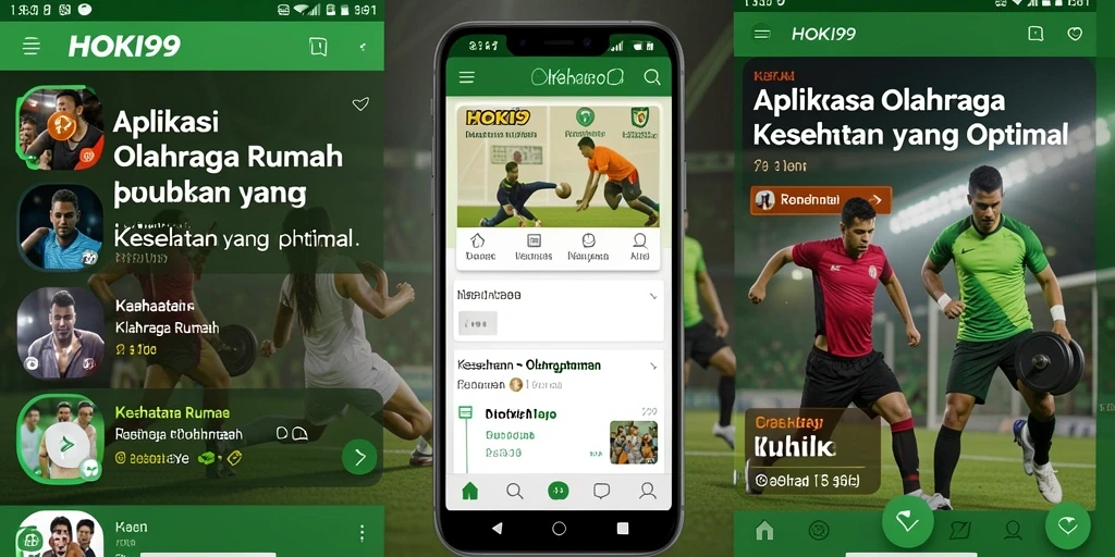 Antarmuka HOKI99 yang intuitif untuk latihan di rumah.