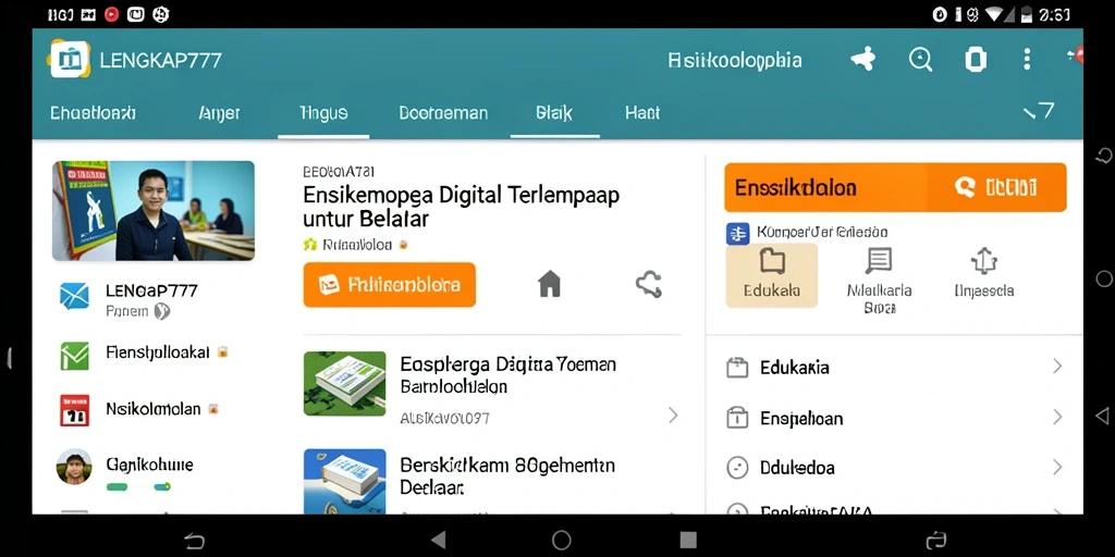 Tampilan antarmuka LENGKAP777 yang informatif dan mudah dinavigasi.